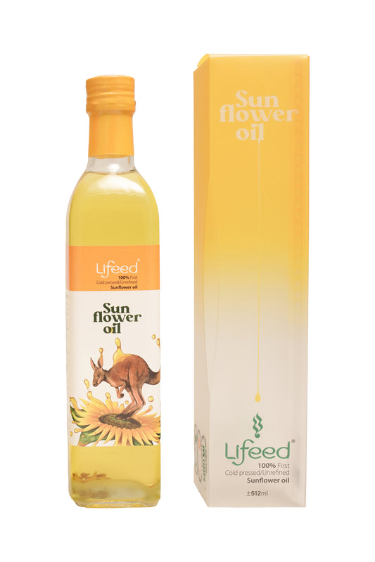 500ml Cold-pressed Sunflower Seeds Oil